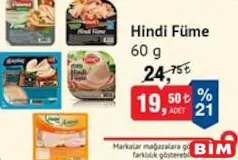 HİNDİ FÜME 60 G